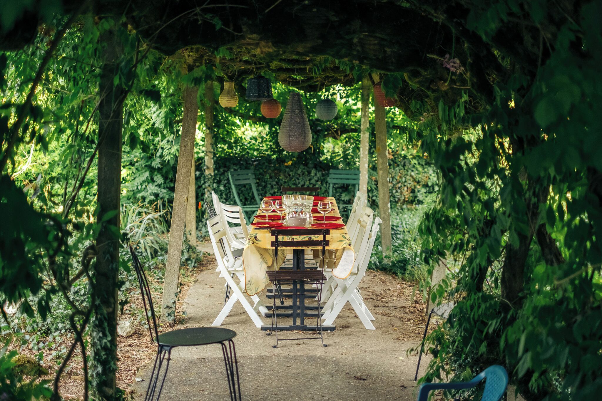 Udendørs spisemuligheder