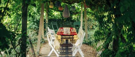 Udendørs spisemuligheder