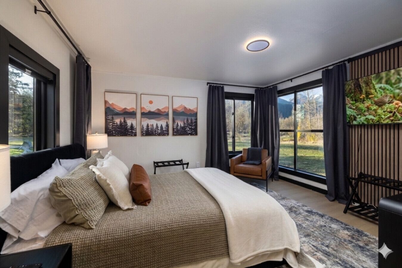 3 bedrooms, desk, iron/ironing board, WiFi