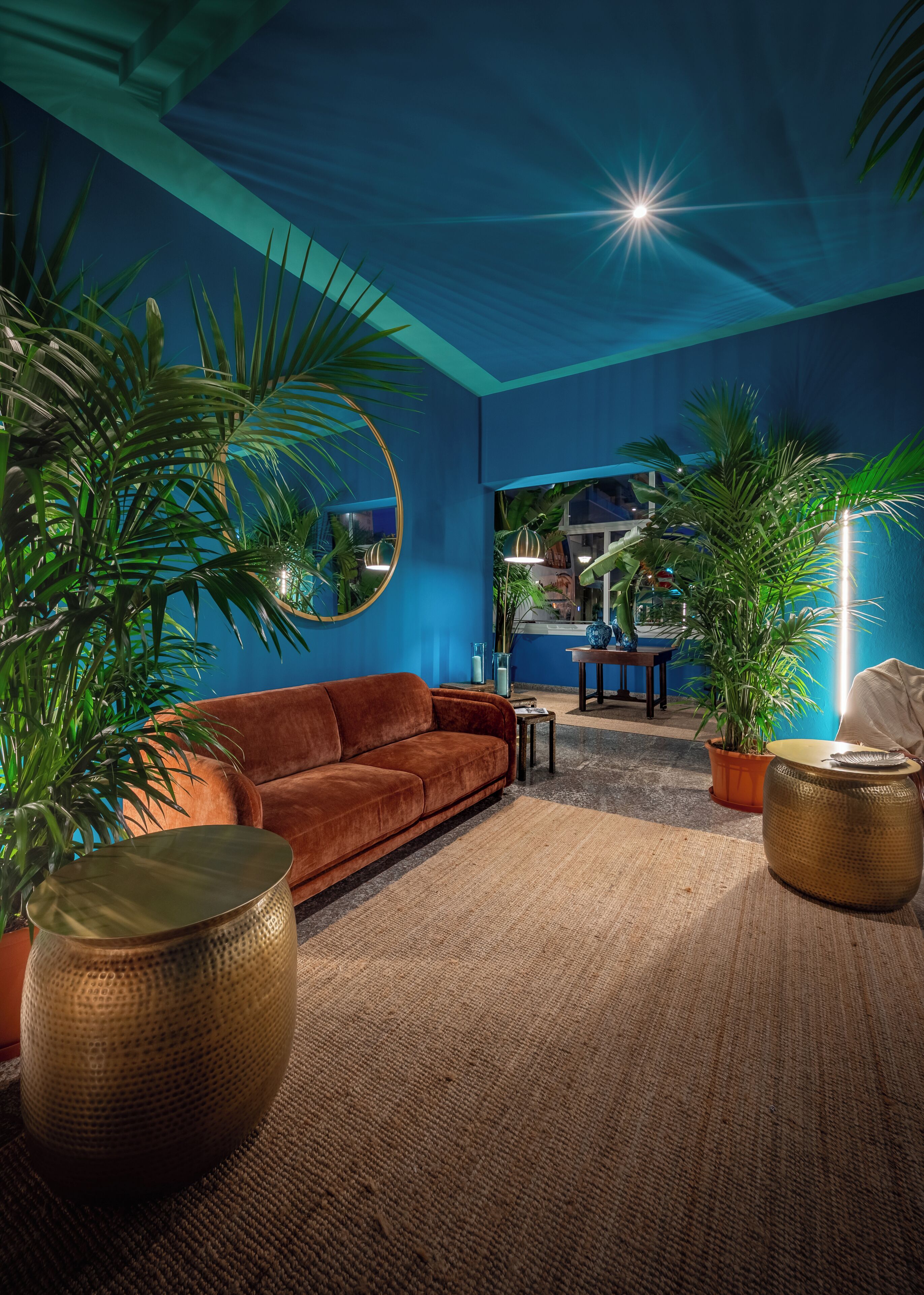 Sala de estar en el lobby