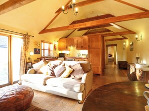 Living area - The Old Cow Shed (Eye)