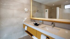 Hair dryer, towels, soap, shampoo - Ocean View in a Beach Front Resort and Spa.  (Incl. All-Inclusive for 2 Adults) (Puerto Vallarta)
