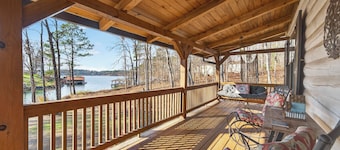 Lakefront Escape w/Private Water Access, Dock, Kayaks, & Fire Pit. Pet Friendly!