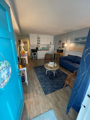 Living area - Coastal Escape – Pool & Beach Access! (North Myrtle Beach)