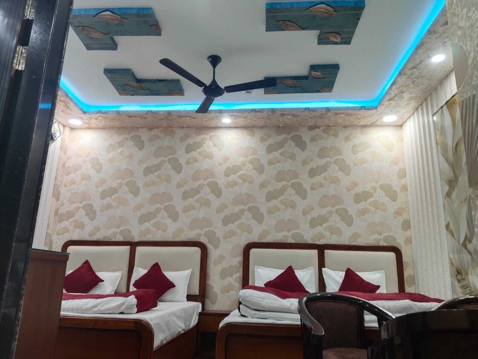 华丽双人房 | 办公桌、笔记本电脑工作区、免费 WiFi