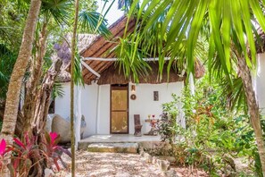 Standard Room, Patio, Garden View | Property grounds - Hotel Qamar Lux (Tulum)