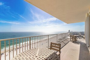 Executive Condo, 3 Bedrooms, Balcony, Beach View | Balcony view - San Carlos 1509 (Gulf Shores)