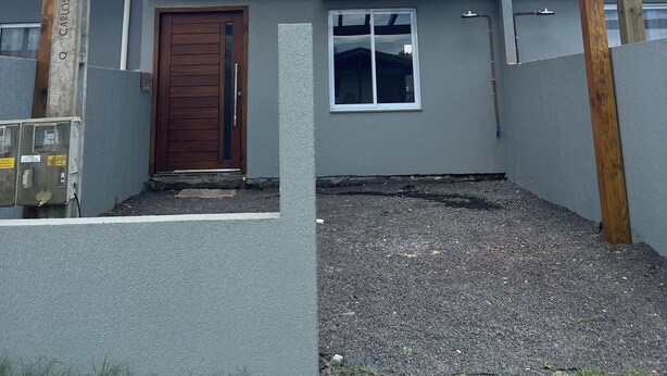 Exterior - Semi-detached house in Praia Pérola (1 block from the beach) (Balneário Rosa do Mar)