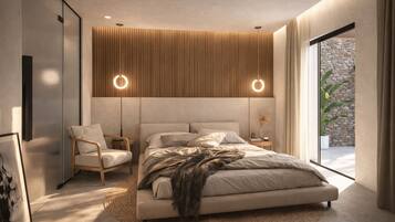 5 bedrooms, iron/ironing board, internet, bed sheets