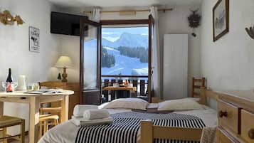 1 chambre, lit parapluie