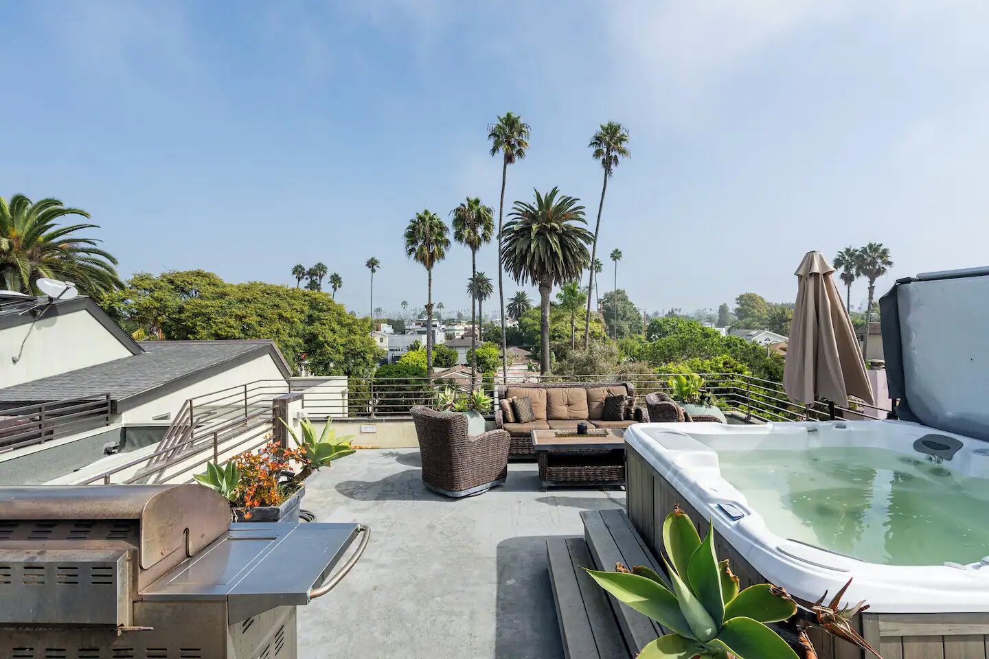 Bain à remous extérieur