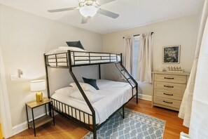 Desk, iron/ironing board, travel cot, WiFi
