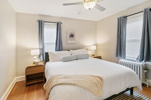 Desk, iron/ironing board, travel cot, WiFi