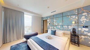 Iron/ironing board, WiFi, bed sheets - Premium 2 Bedroom l Business Bay l Prime Location (Business Bay)