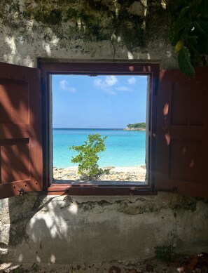 View from property - St. John Island Getaway. Quiet Gated 2BR in Coral Bay with Backup Generator (Estate Carolina)