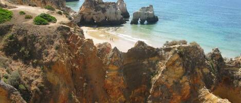 Tæt på stranden, liggestole