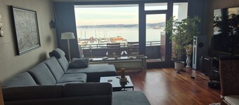 3 room apartment on the Schlei in Schleswig, direct water/harbor view