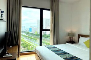 Egyptian cotton sheets, premium bedding, down comforters - Nova D'mension Luxury Vacation Residence (Cau Ong Lanh)