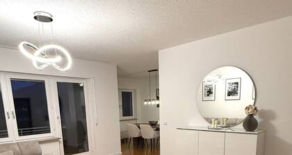 Rheinzeit: Moderne Ferienwohnung in Rheinheim, ideal für Ausflüge in die Schweiz