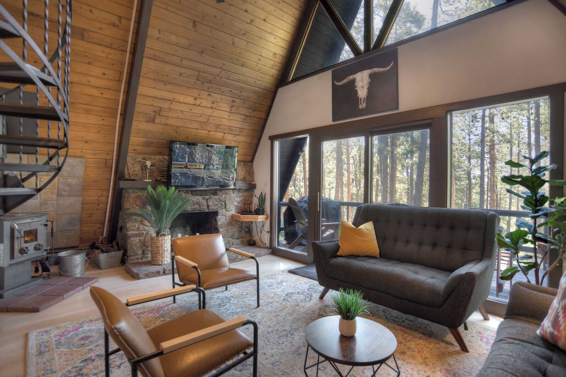 智能电视、壁炉