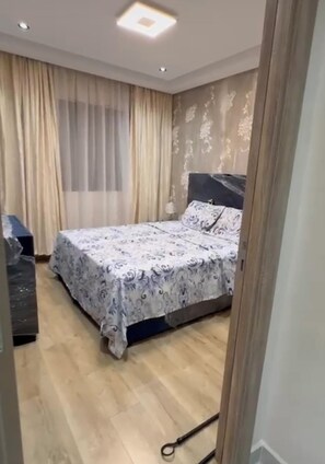 Bed sheets - Luxury furnished apartment in Tangier - daily and monthly rentals (Tanger)