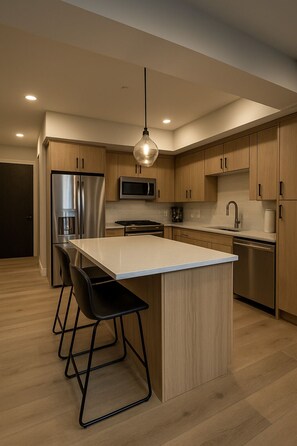 Microwave, dishwasher - Downtown WP I Private Hot Tub I Ski Shuttle (Winter Park)