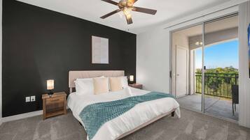 1 bedroom, iron/ironing board, travel crib, WiFi