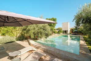 2 outdoor pools - Dar Lazrek Villa & Guest House  (Sidi Abdallah Ghiat)