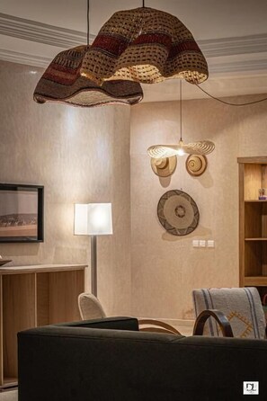 Living area - Dar Lazrek Villa & Guest House  (Sidi Abdallah Ghiat)