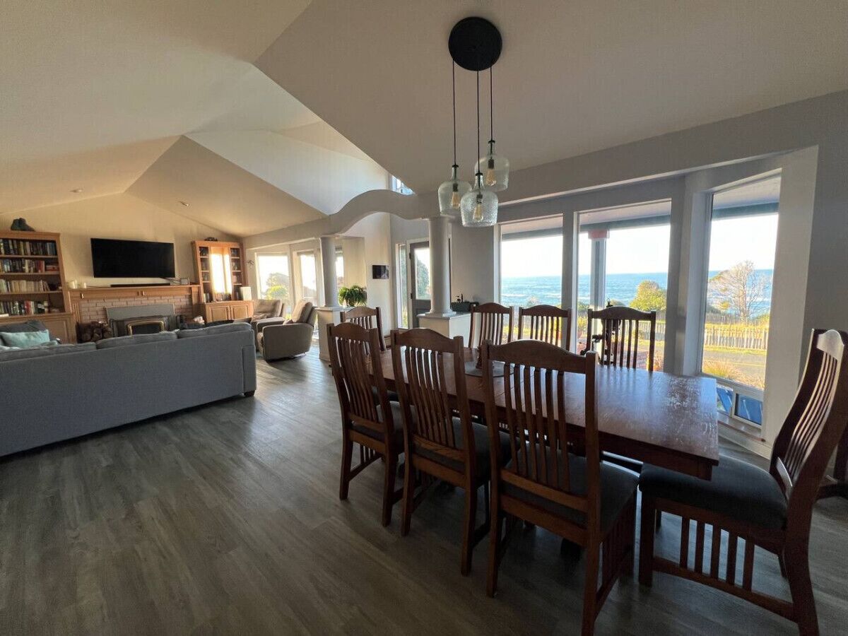 Dining and living area