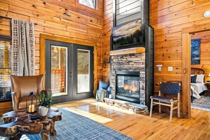 Interior - Treetop Hot Tub Retreat • King Suite • Foosball+Arcade • Close to everything (Sevierville)