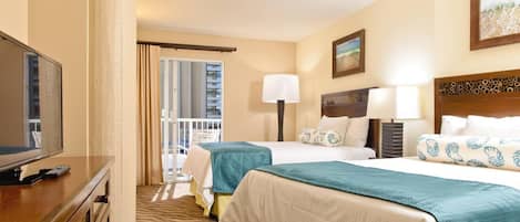 2 chambres, lit de bébé portatif, accès au Wi-Fi (inclus)