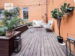 Balcony - Supercentral Double BED Fast Wifi Smart TV FUN (Oslo)