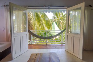 Superior kamer, balkon, uitzicht op tuin | Gratis wifi