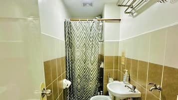 Towels, soap, toilet paper