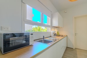 Comfort Apartment, 2 Bedrooms, Pool View | Private kitchen - Vive Tracadero Lodge - 2 Hab Apto (Dominicus)