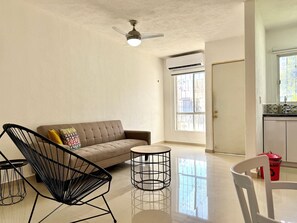 TV - Cozy 2 Bedroom Home in a Gated Community Near Beach, Airport & Services (Puerto Vallarta)