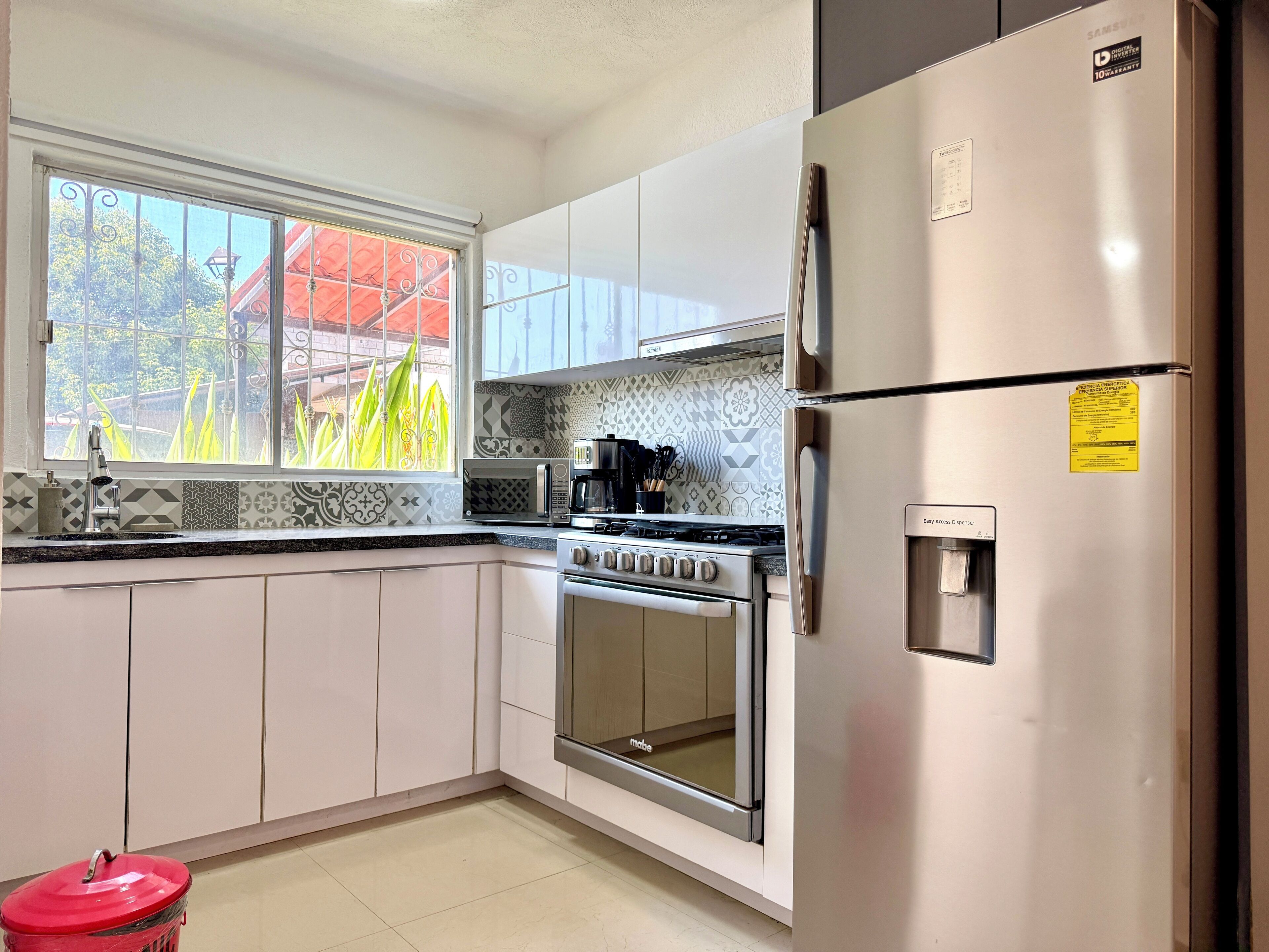 Microwave, oven, stovetop