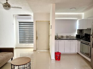 Microwave, oven, stovetop - Cozy 2 Bedroom Home in a Gated Community Near Beach, Airport & Services (Puerto Vallarta)