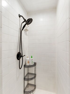 Hair dryer, towels
