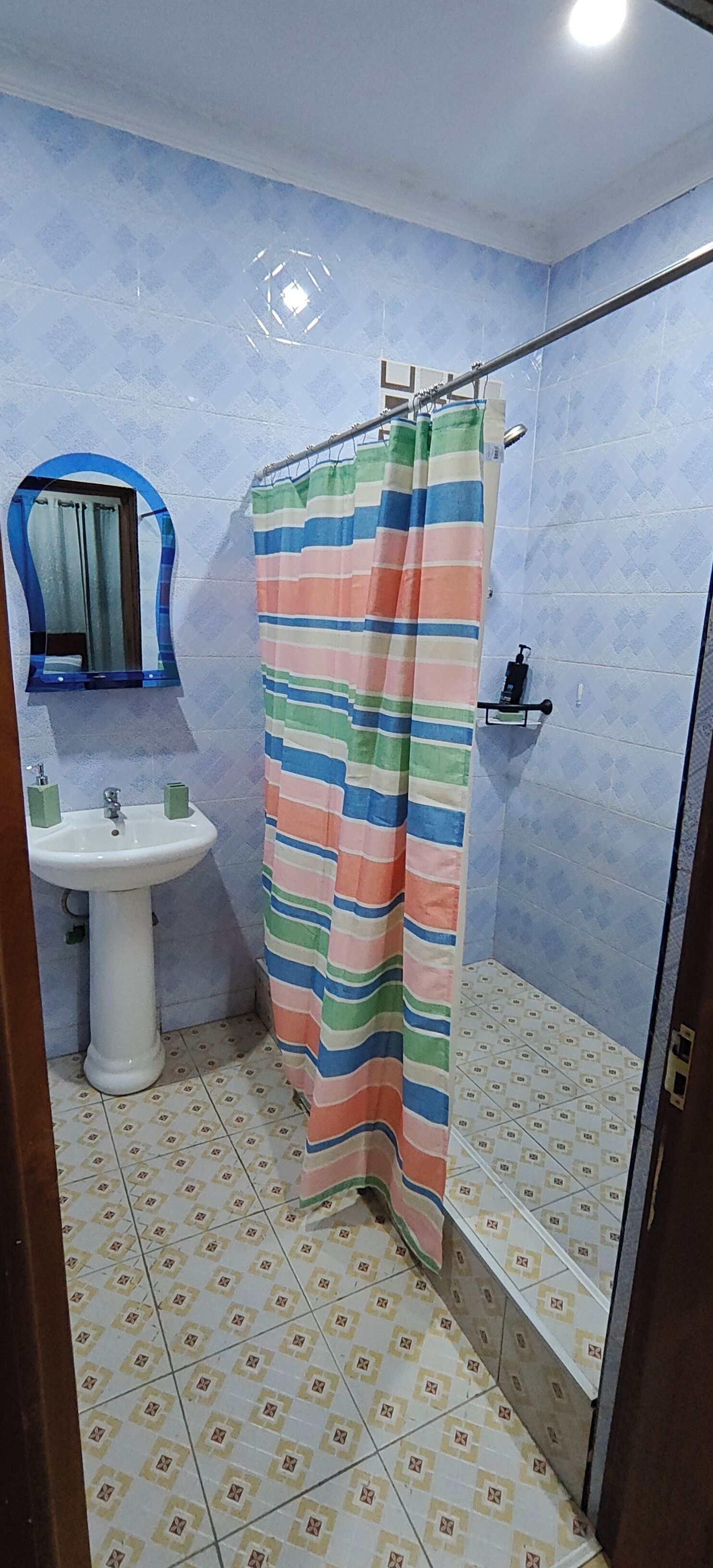 Towels, soap, toilet paper