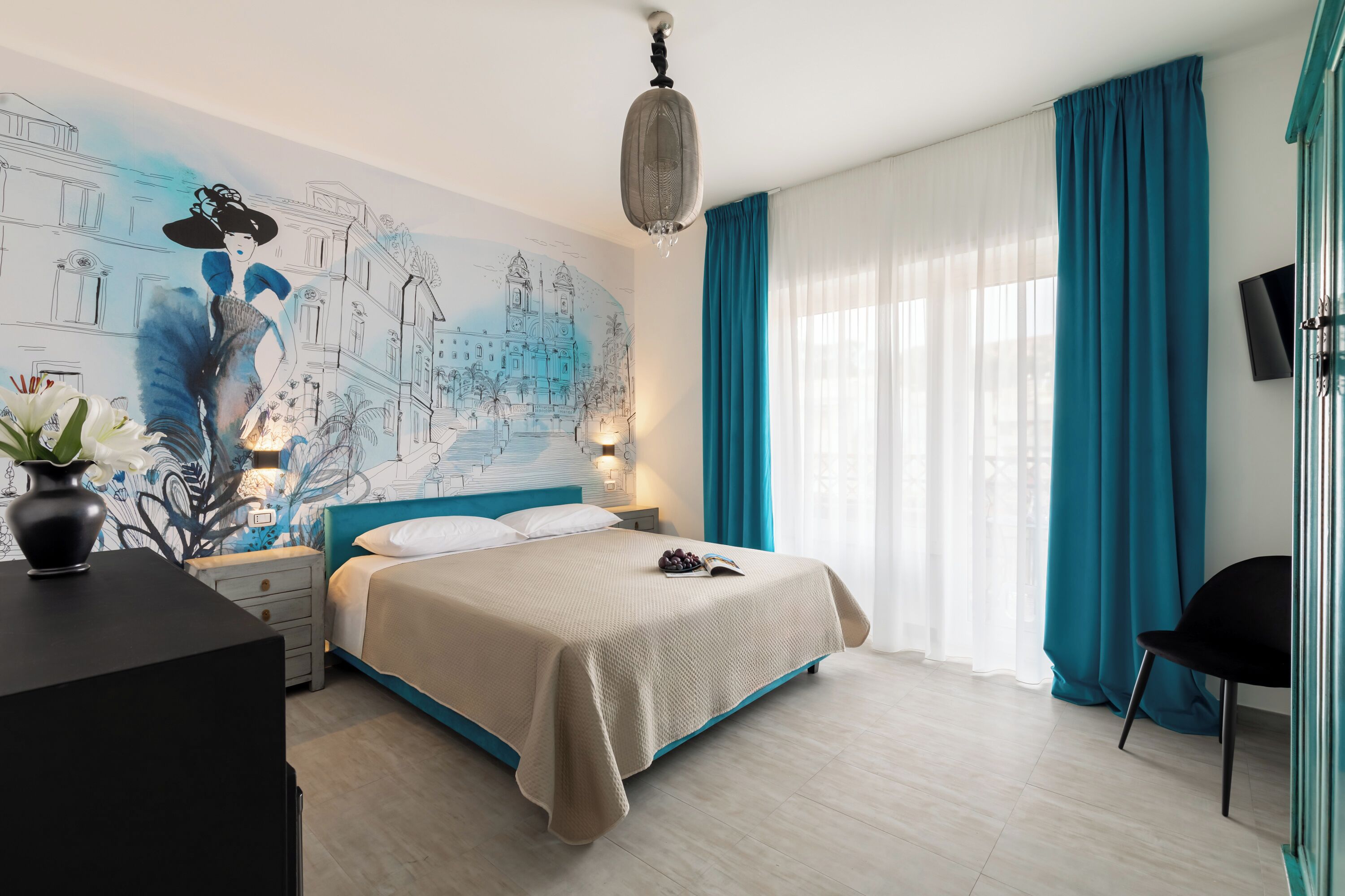 3 Schlafzimmer, Schreibtisch, Bügeleisen/Bügelbrett, Reisekinderbett