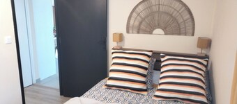 Close to Lac de Grand-Lieu, terrace, private parking