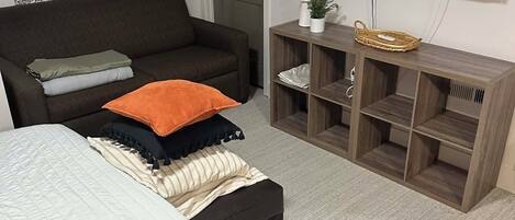 1 soverom, strykejern/-brett, wi-fi og sengetøy