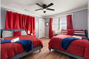 3 habitaciones, tabla de planchar con plancha y wifi gratis
