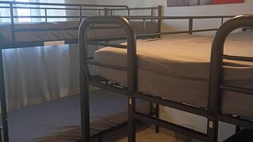 2 bedrooms, iron/ironing board, travel crib, free WiFi