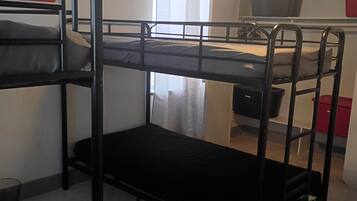 2 bedrooms, iron/ironing board, travel crib, free WiFi