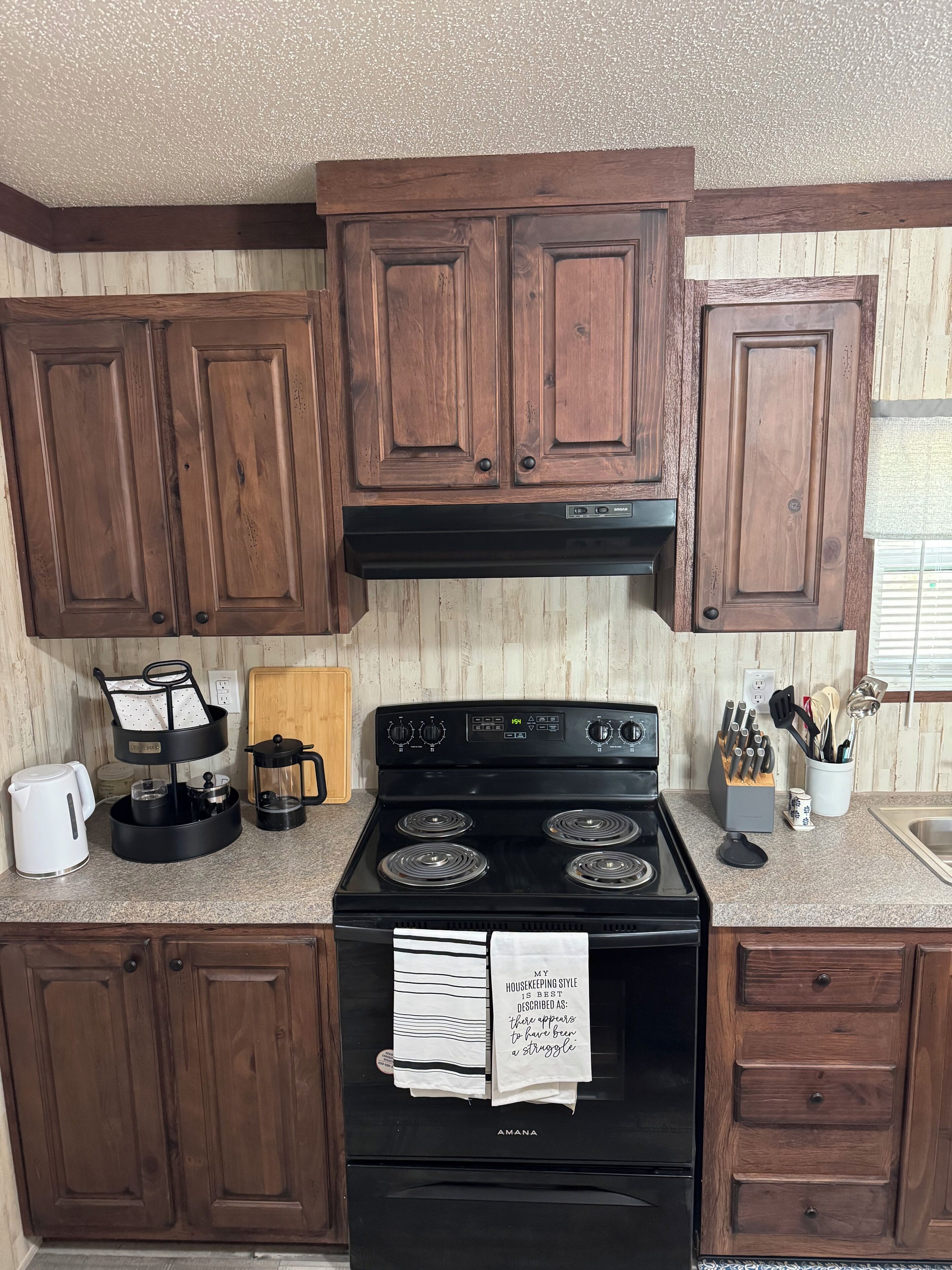 Oven, stovetop, dishwasher