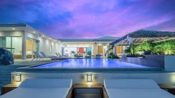 Una piscina climatizada