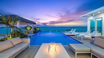 Una piscina climatizada